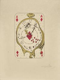 Salvador Dalí (Spanish, 1904-1989), Playing Cards (Ace of Diamonds)
