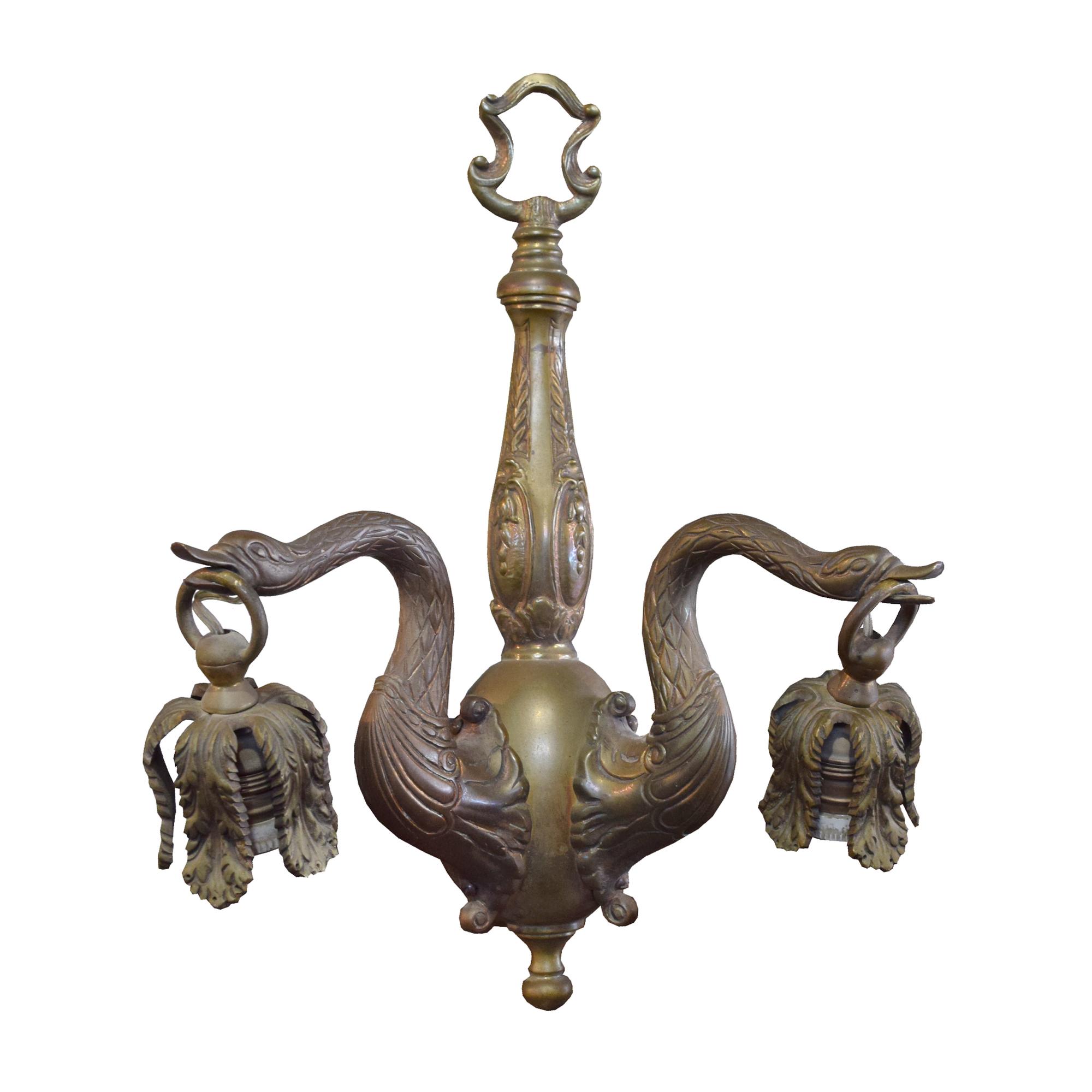 A Bronze Sconce 12" w X 6" D x 16" H — Argentina, Circa 1900