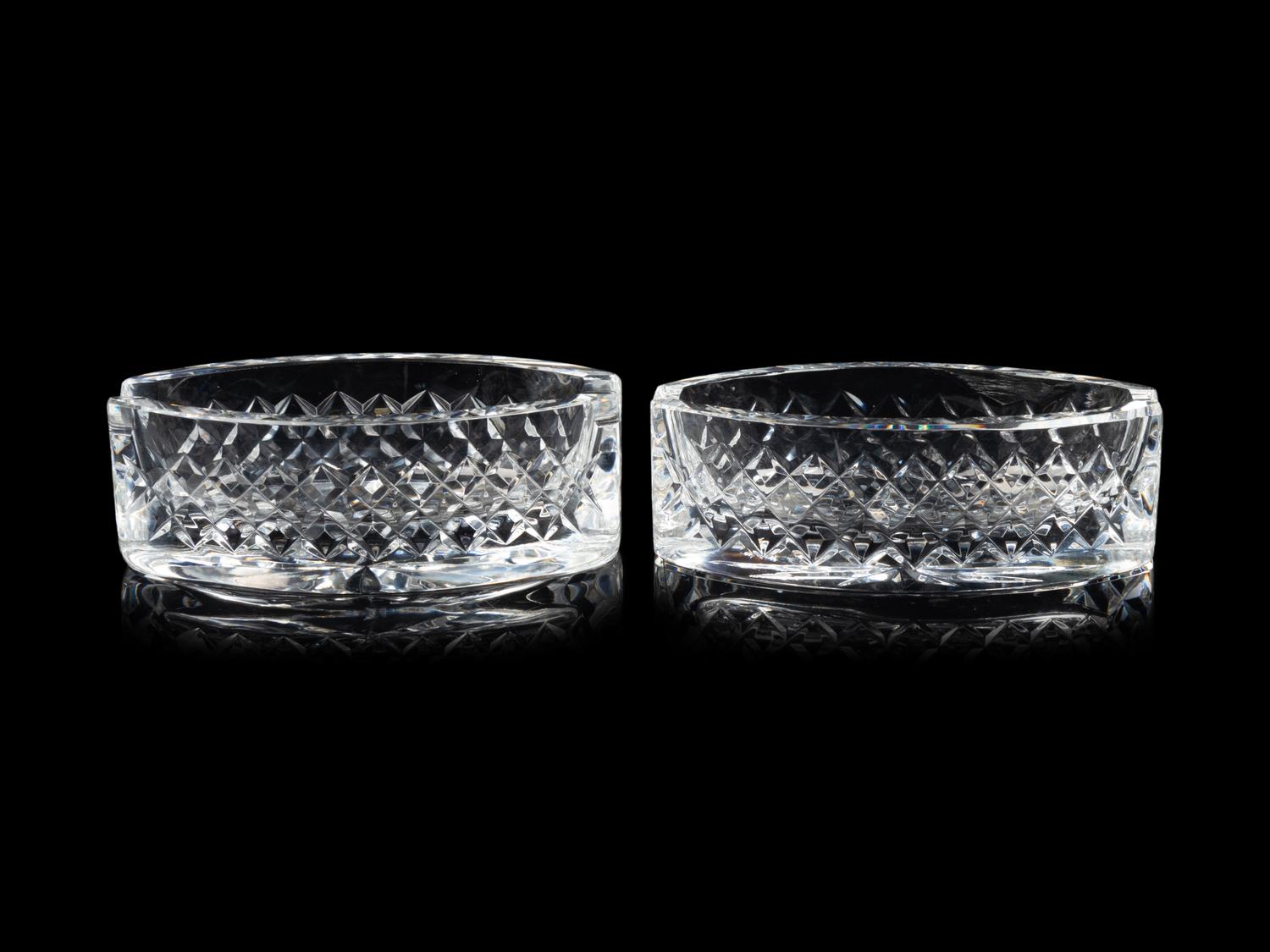 A Group of Waterford Cut Glass Table Articles