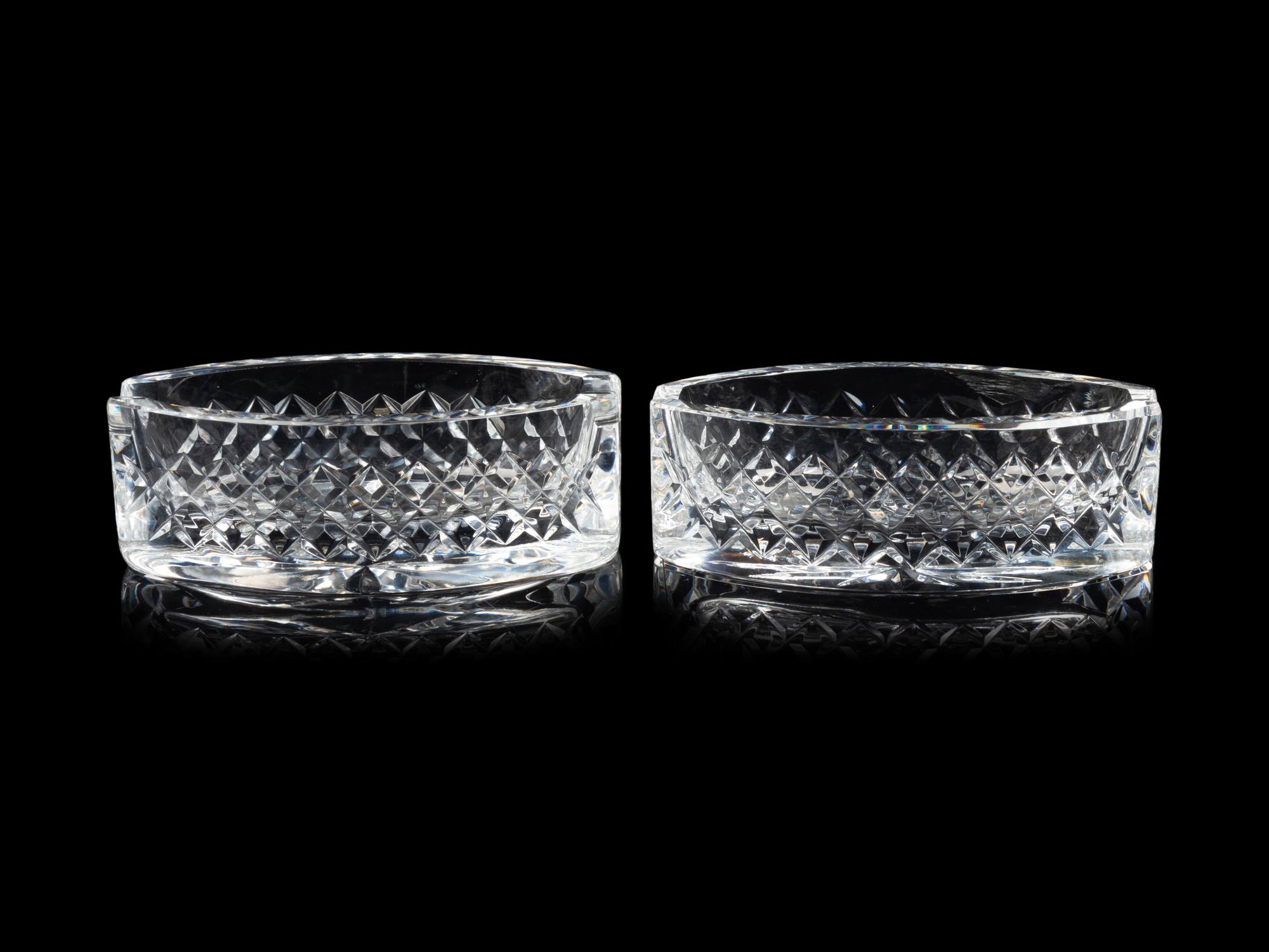 A Group of Waterford Cut Glass Table Articles