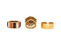 COLLECTION OF MULTIGEM RINGS