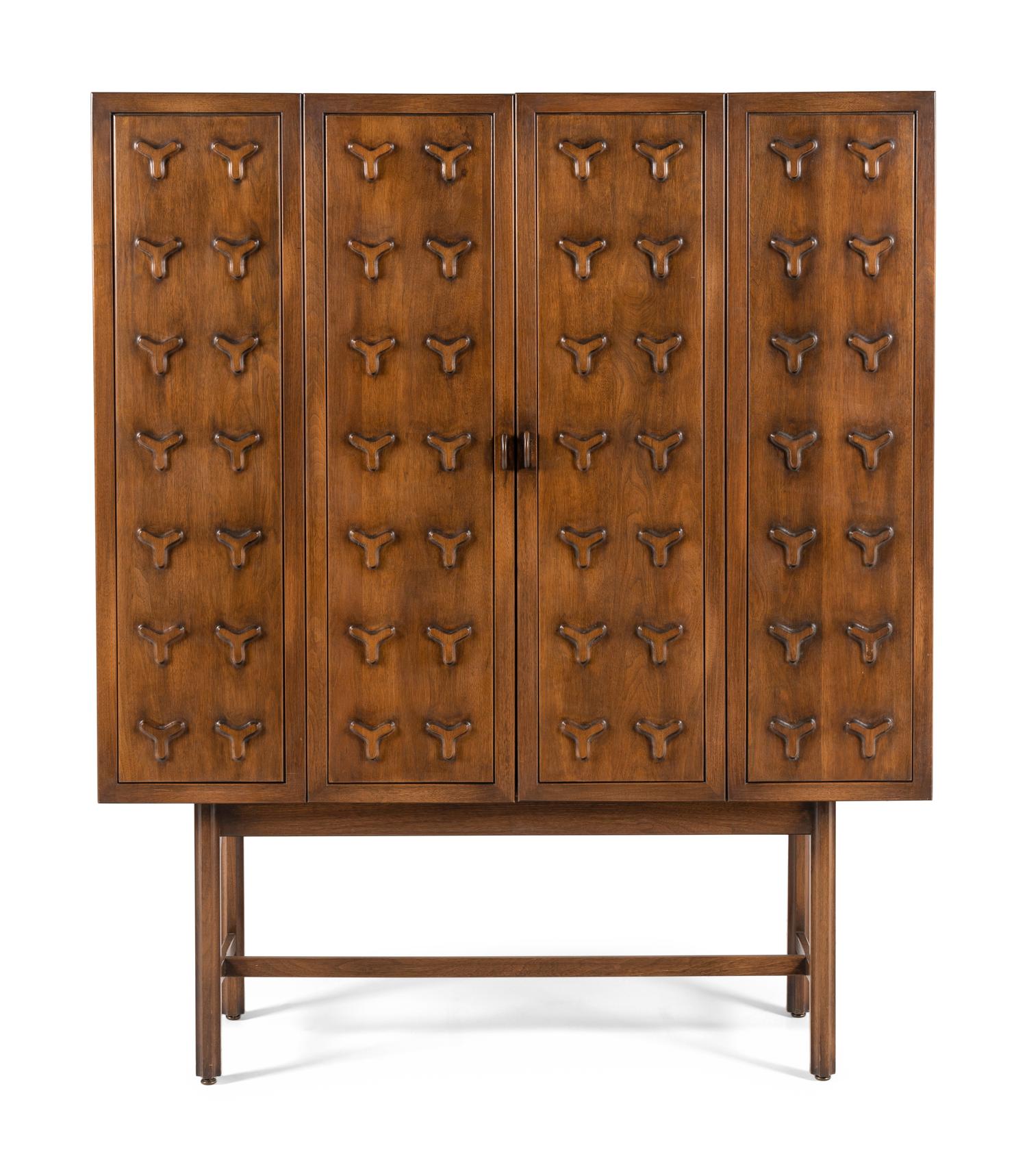 'Futura' Illuminated Bar Cabinet Romweber, USA