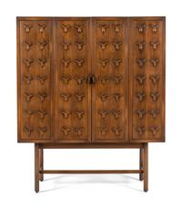 'Futura' Illuminated Bar Cabinet Romweber, USA