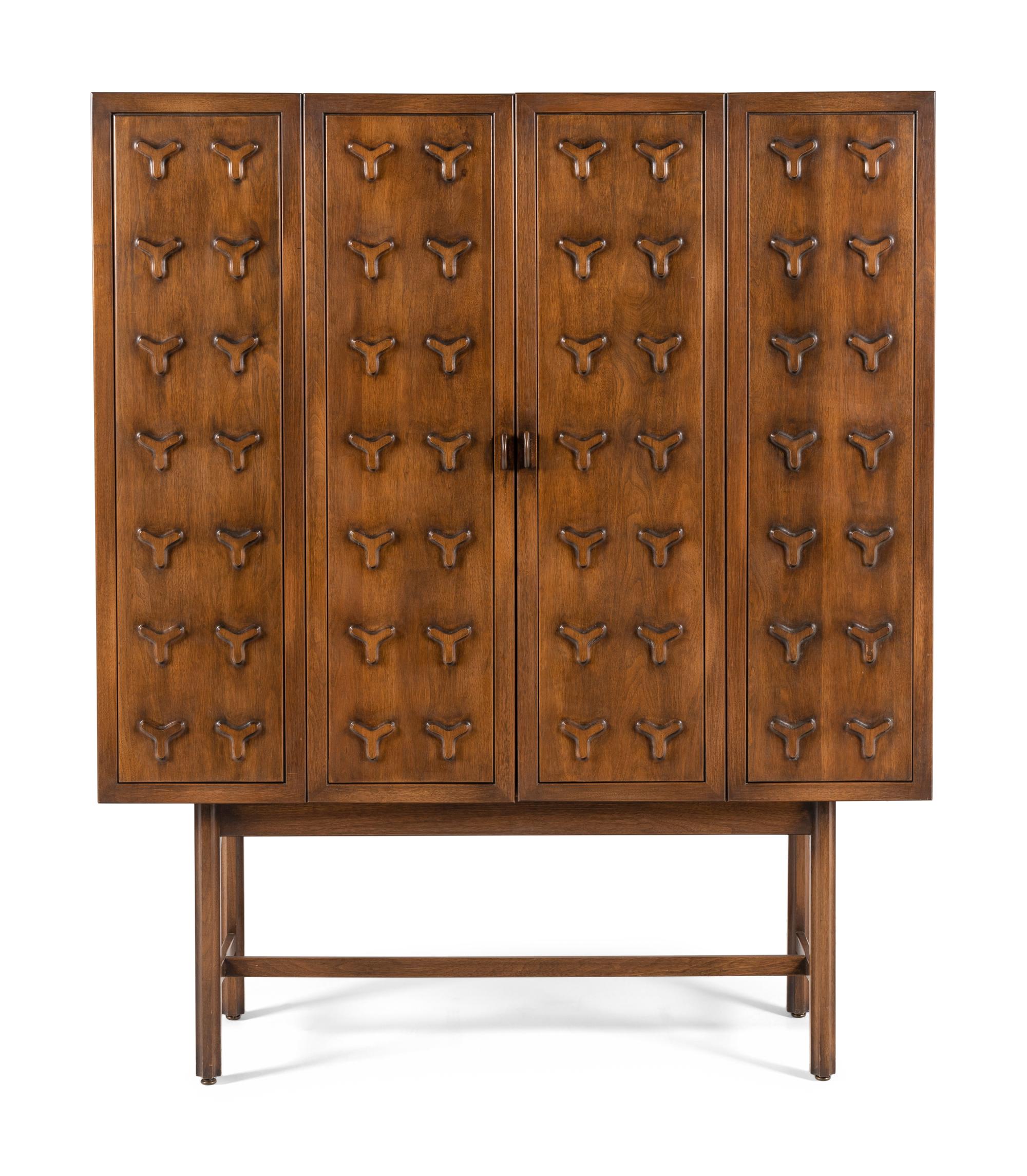 'Futura' Illuminated Bar Cabinet Romweber, USA