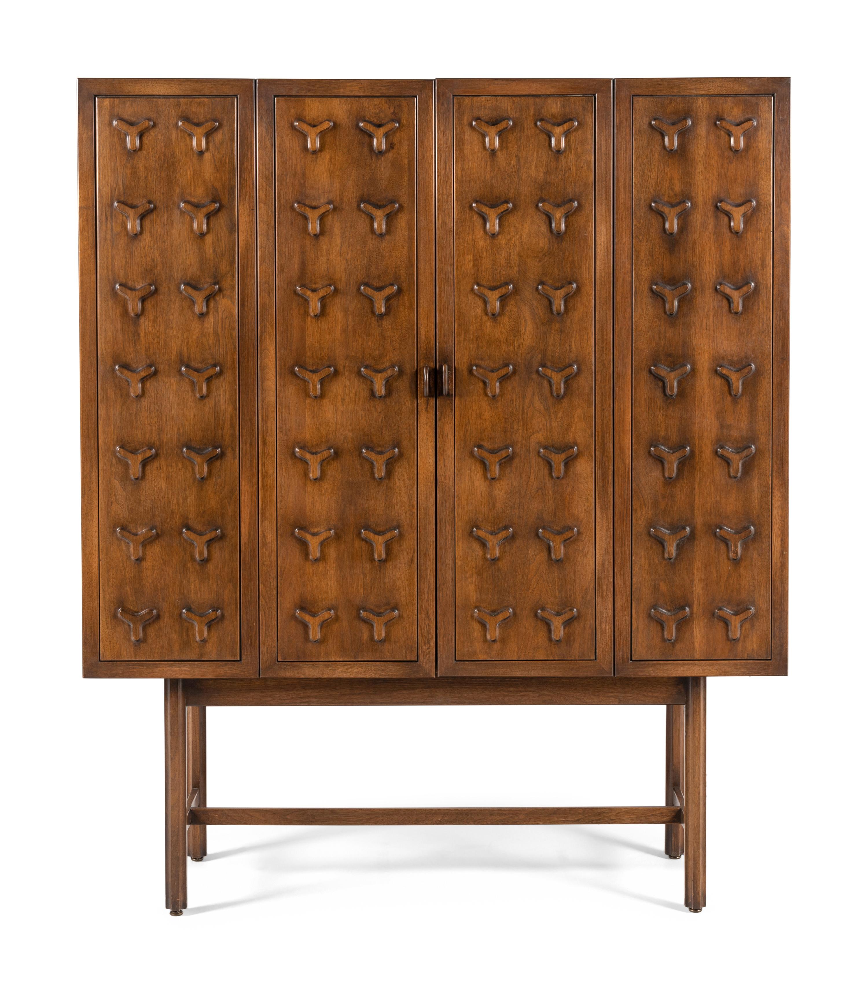 'Futura' Illuminated Bar Cabinet Romweber, USA