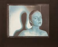 A group of four photographs ( Portrait with Metal Bar , 1984; Nude with Metal Arch , 1985; Touching , 1986; Untitled , 1985)