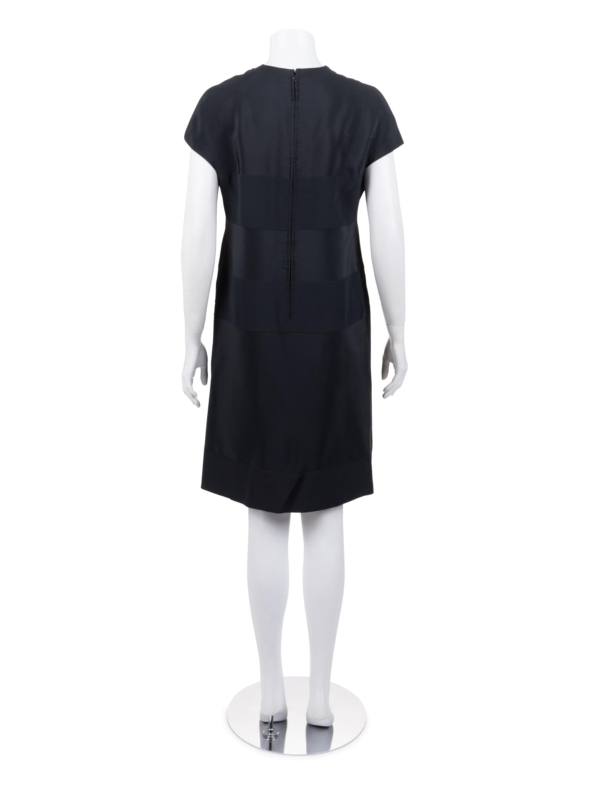 Madame Grès Haute Couture Striped Dress, 1970-80s