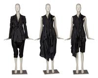 Two Comme des Garçons Jackets and Three Bottom Pieces