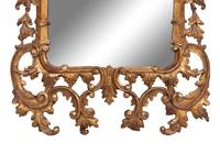 A Pair of George III Carved Giltwood Mirrors
