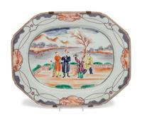 A Chinese Export Porcelain Platter
