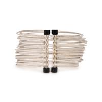 Scavia, 'Fil Soie', White Gold and Diamond Cuff Bracelet