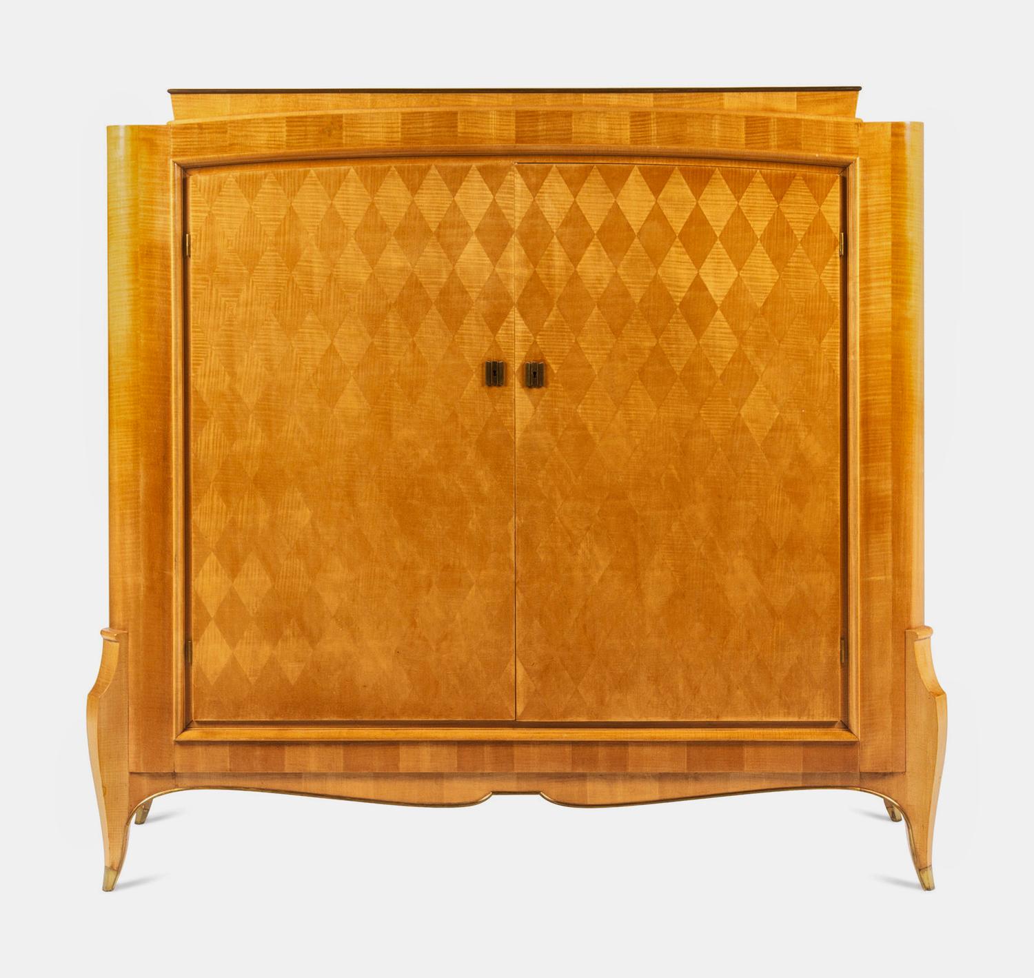 Art Deco Parquetry Cabinet