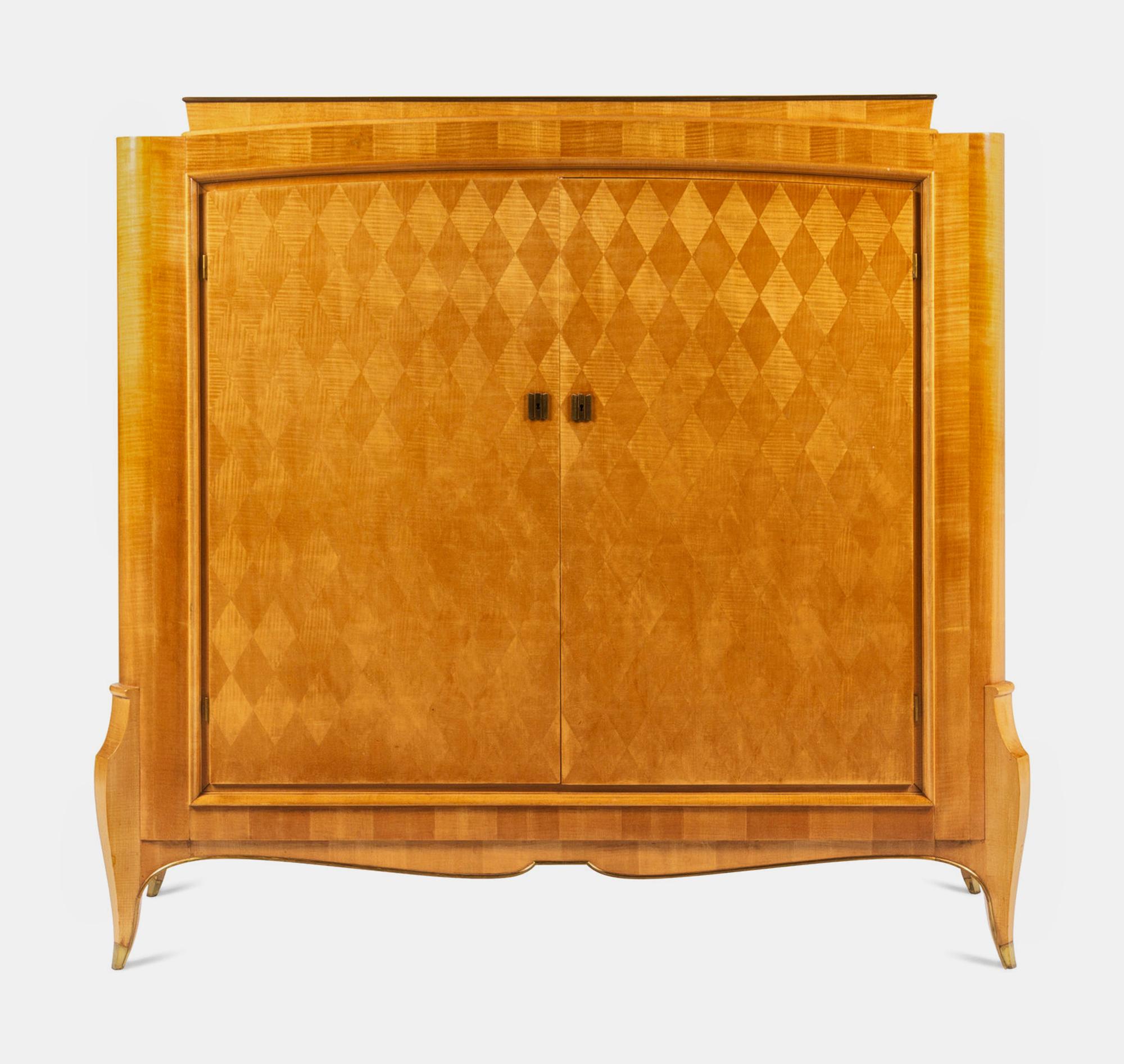 Art Deco Parquetry Cabinet