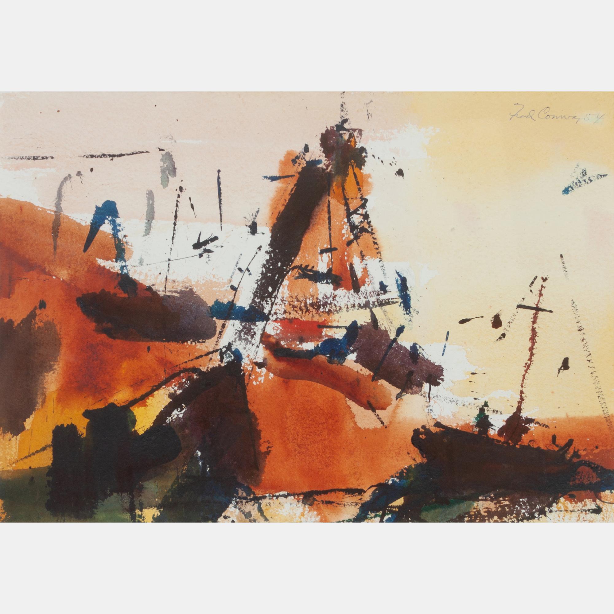 Building in Landscape, 1954