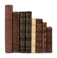 [LITERATURE & HISTORY -- ENGLISH]. A group of 8 works, including: