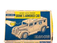 Sixteen Metal Occupational Vehicle Toys