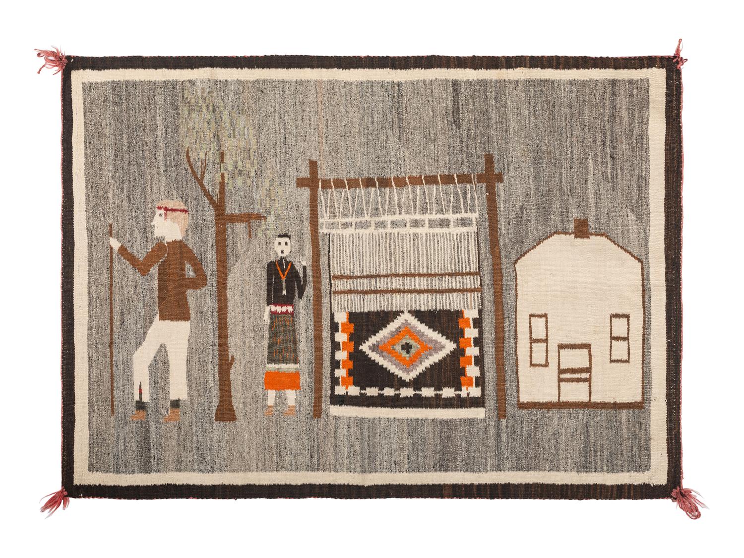 Navajo Pictorial Weaving / Rug