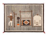Navajo Pictorial Weaving / Rug