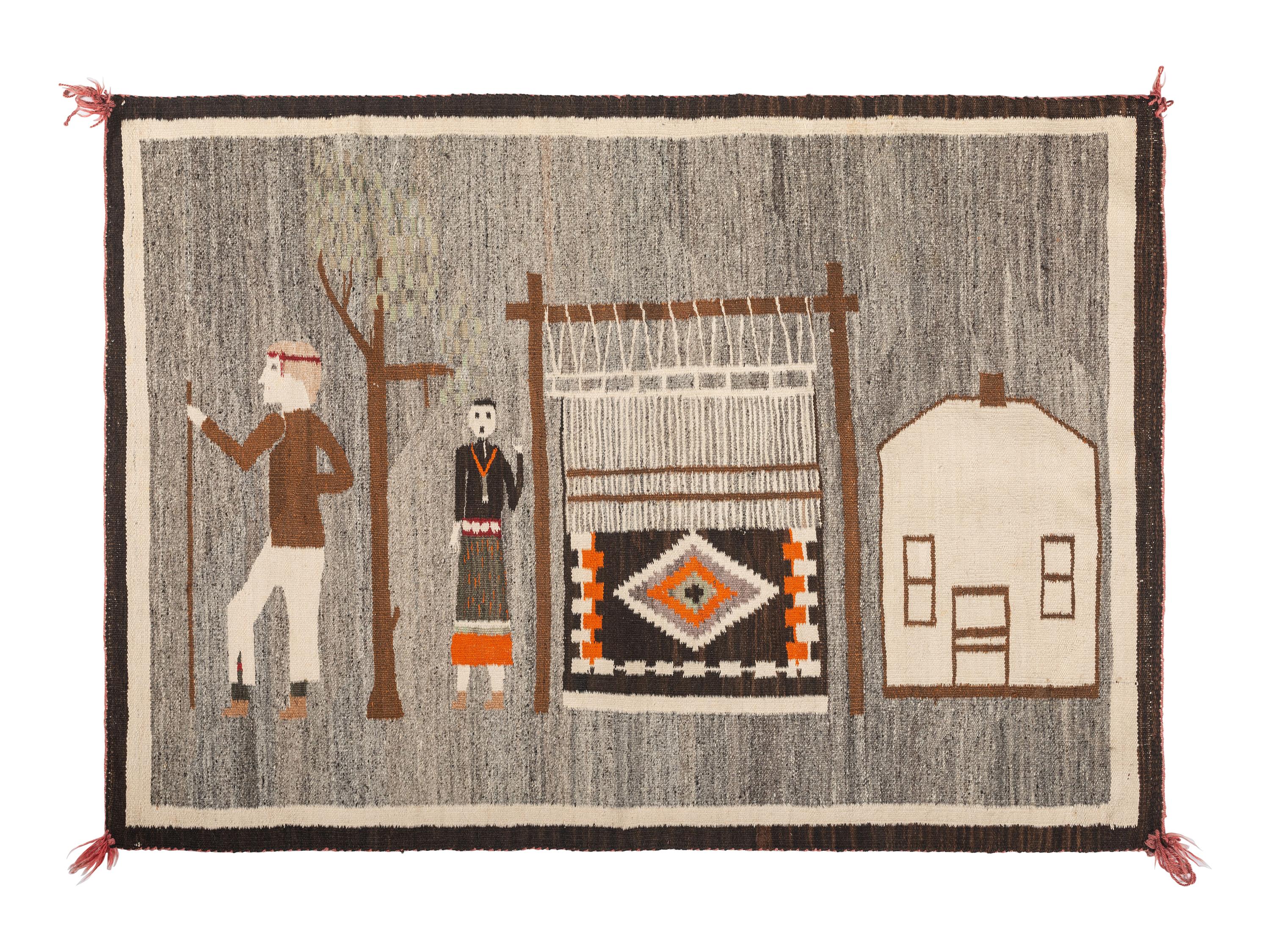 Navajo Pictorial Weaving / Rug