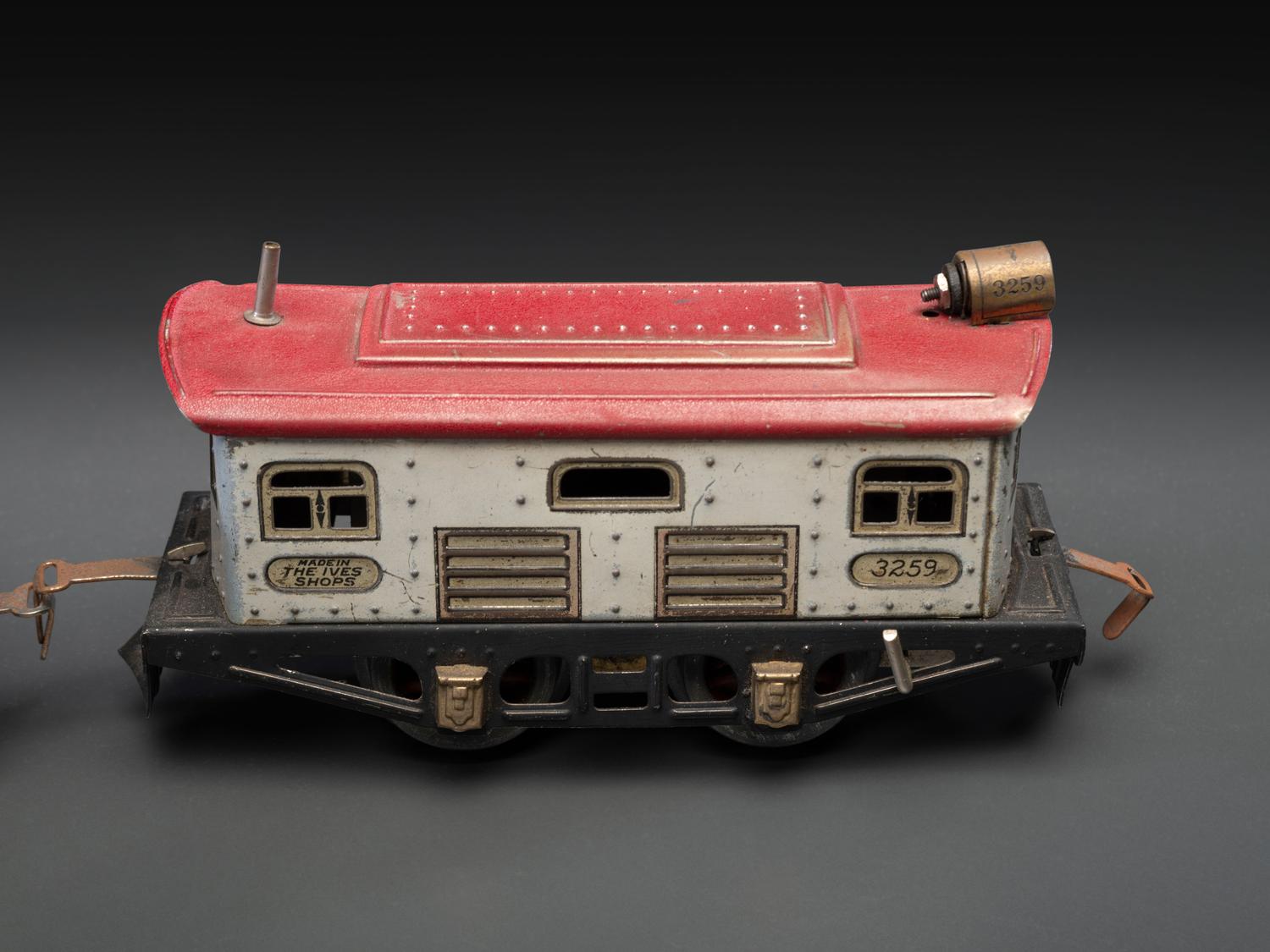 An Ives Tin Lithograph Train Set