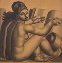 Allégorie (Preparatory Study for the Bourse du Travail, Bordeaux)