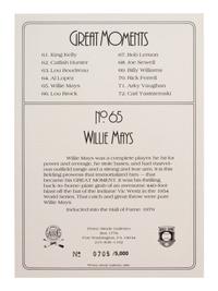 A Group of 68 signed Perez-Steele Great Moments Cards,