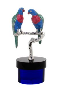 Clarita Brinkerhoff, (American, 20th Century), Rainbow Lorikeets, 2008