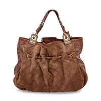 Louis Vuitton, Patent & Suede Irene Coco Bag