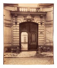 A group of four photographs (Hôtel de Beauvais, 68 rue François Miron , 1902; [Hôtel de Lauzun, quai d'Anjou] , 1905; Hôtel d'Argouges de Lyon, rue Séguier 16 , 1900; Plessis Piquet [Entrée pittoresque, Châtillon] , 1921)