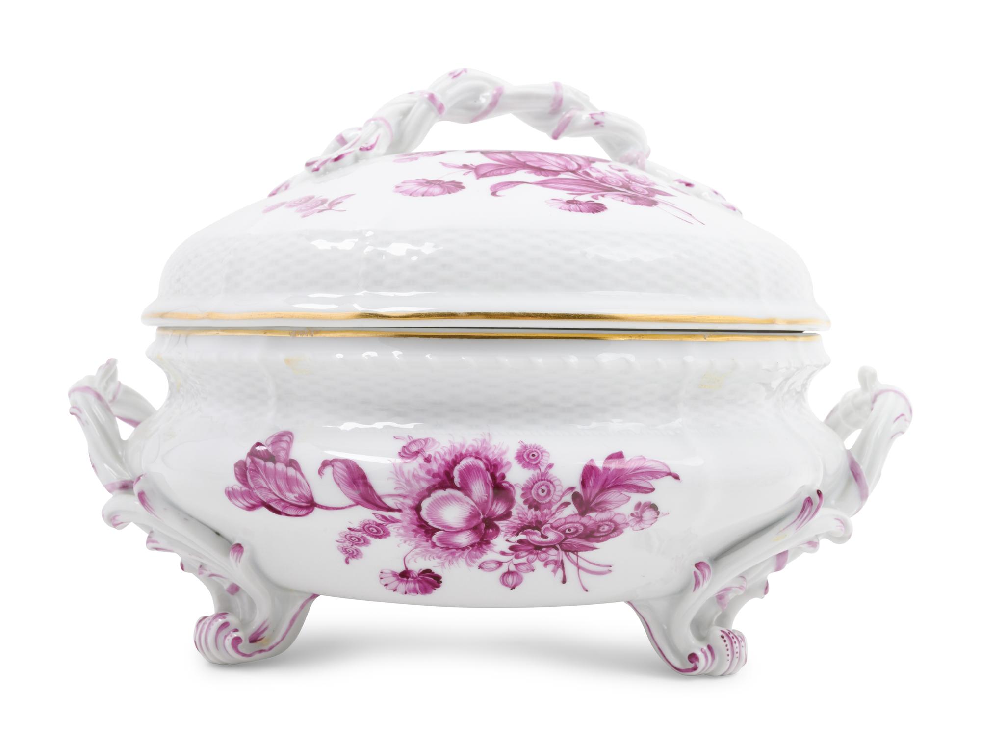 A Nymphenburg Porcelain Dinner Service