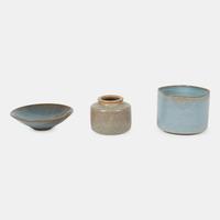 Collection of Three Vessels, c. 1984 Bing & Grøndahl, Denmark