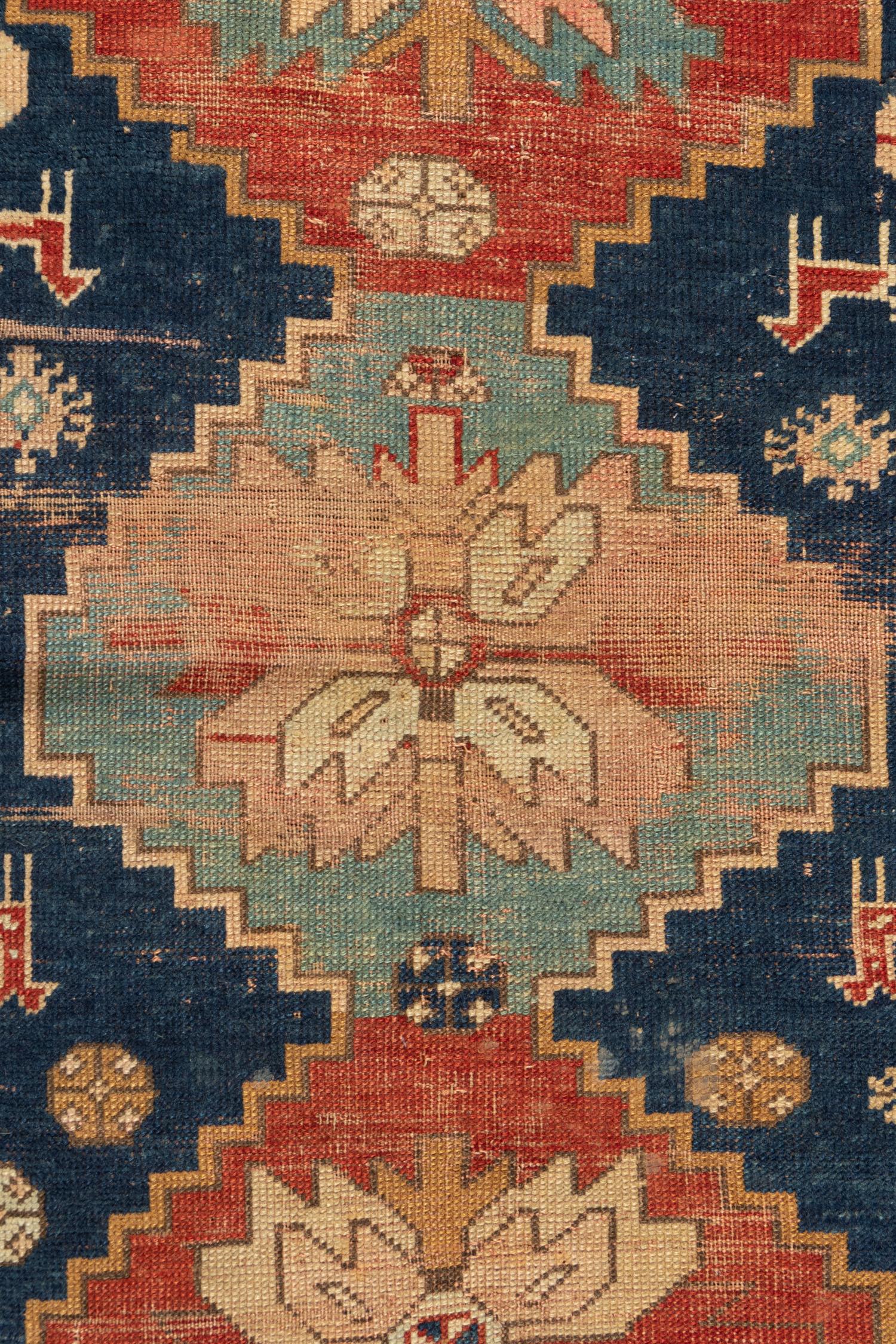 A Kazakh Wool Rug