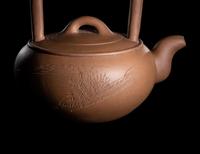 A Chinese Yixing Zisha Pottery Teapot