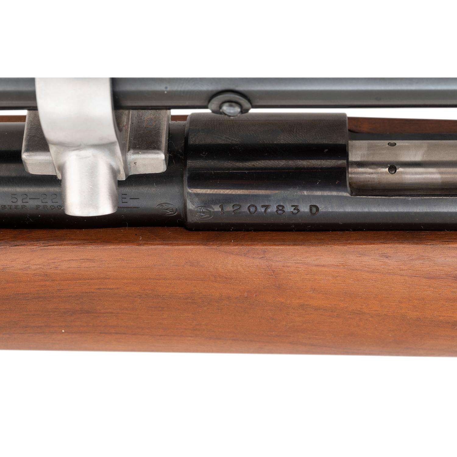 ** Winchester Model 52-D Target Rifle with Litschert 20x Scope