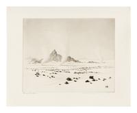Three Works: Whirlwinds, Mojave Desert, Calif-, Desert Dunes and Drifting Sand - Amboy, Calif-