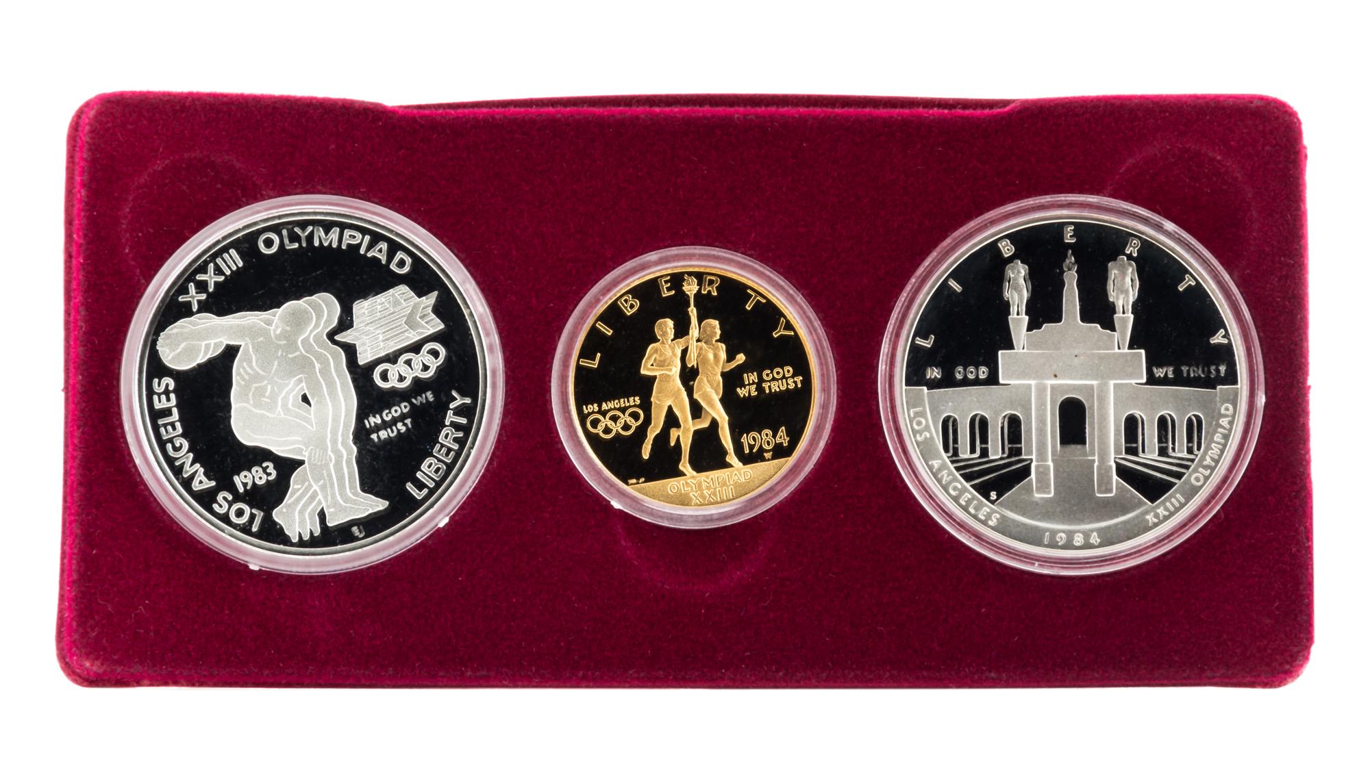 United States of America (1984), Los Angeles Summer Olympiad Proof Set — Los Angeles Summer Olympiad Proof Set