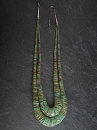 Pueblo Double-strand Gradutated Turquoise Necklace