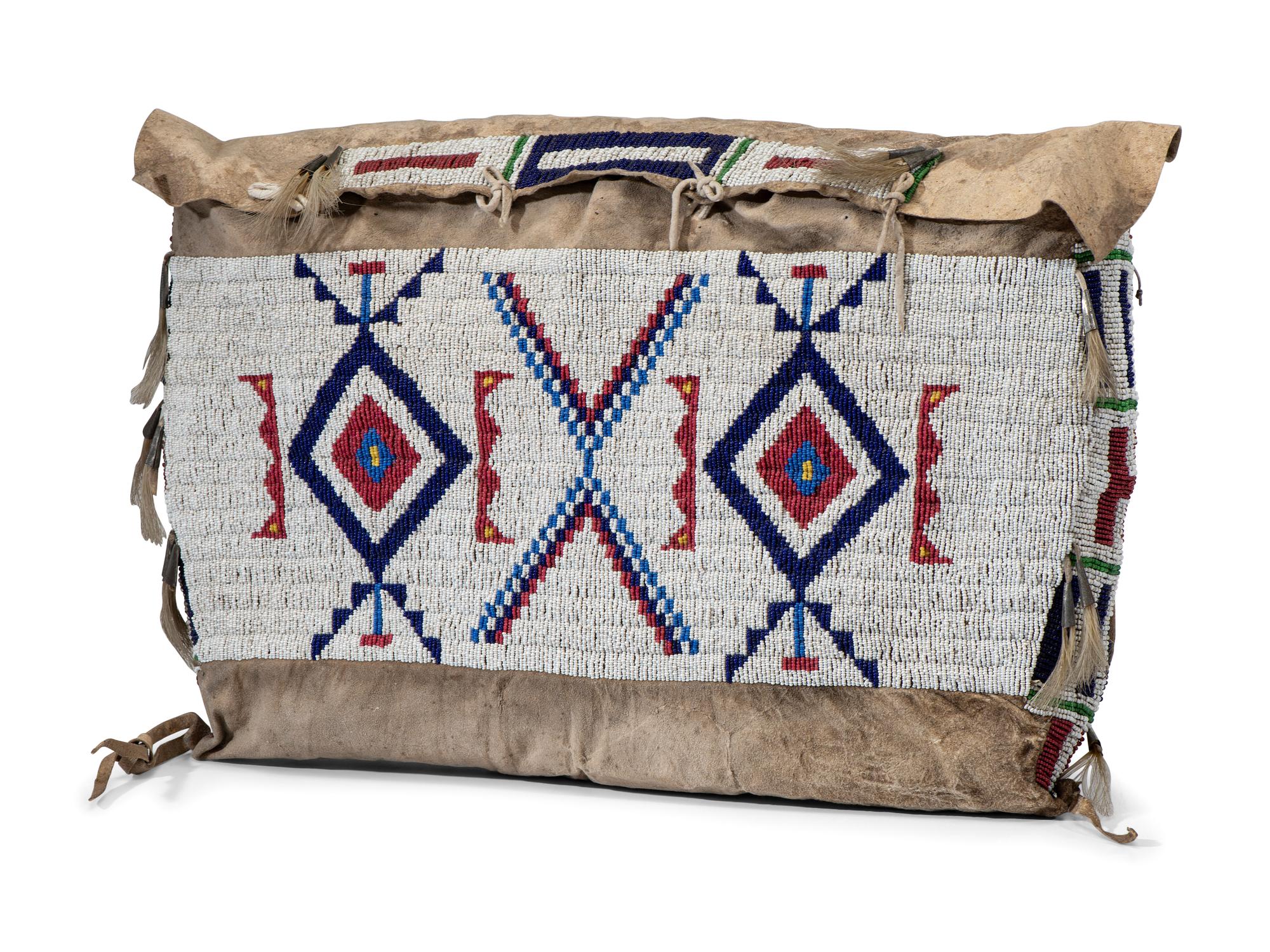 Sioux Beaded Hide Possible Bag