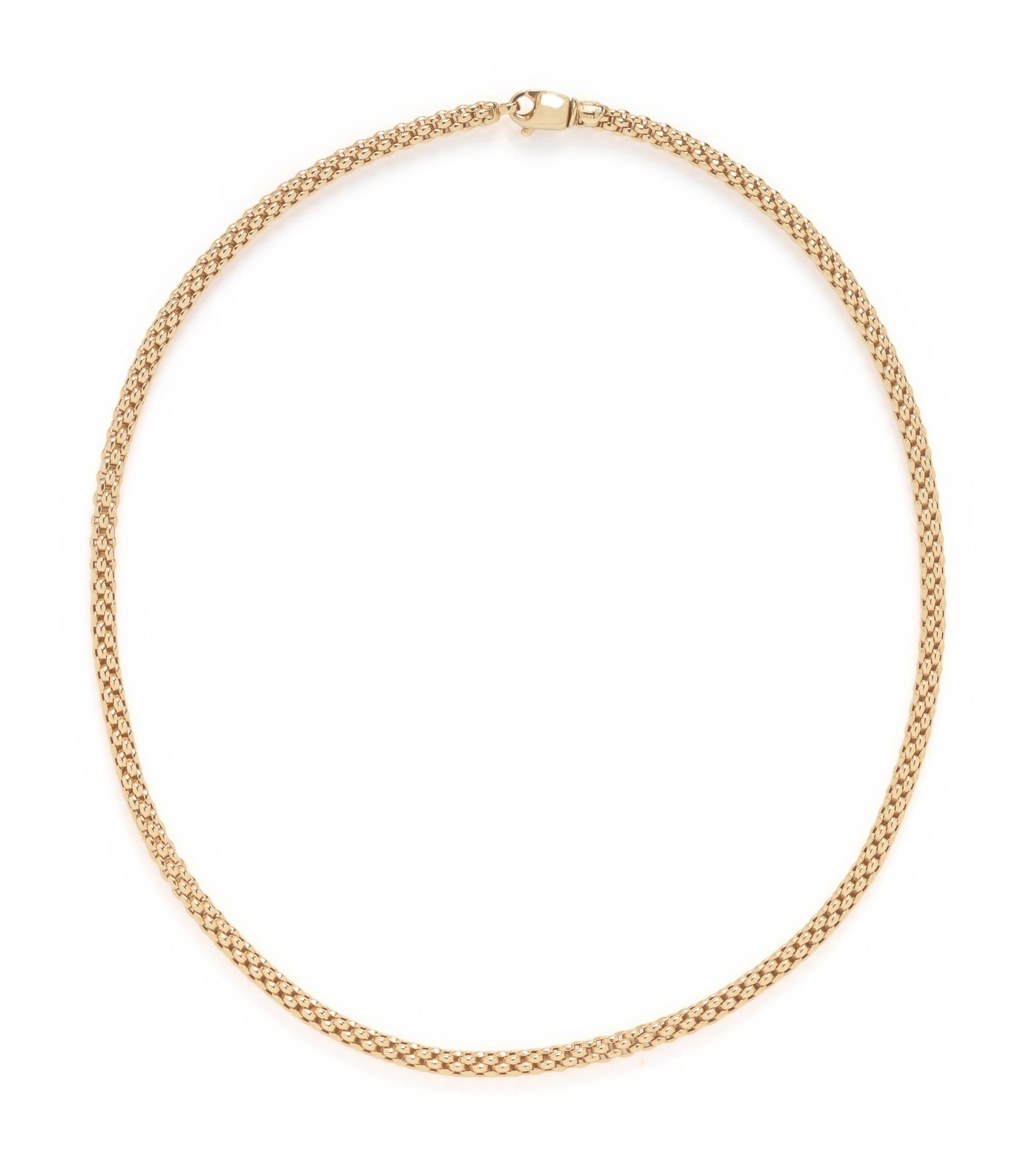 FOPE, YELLOW GOLD CHAIN