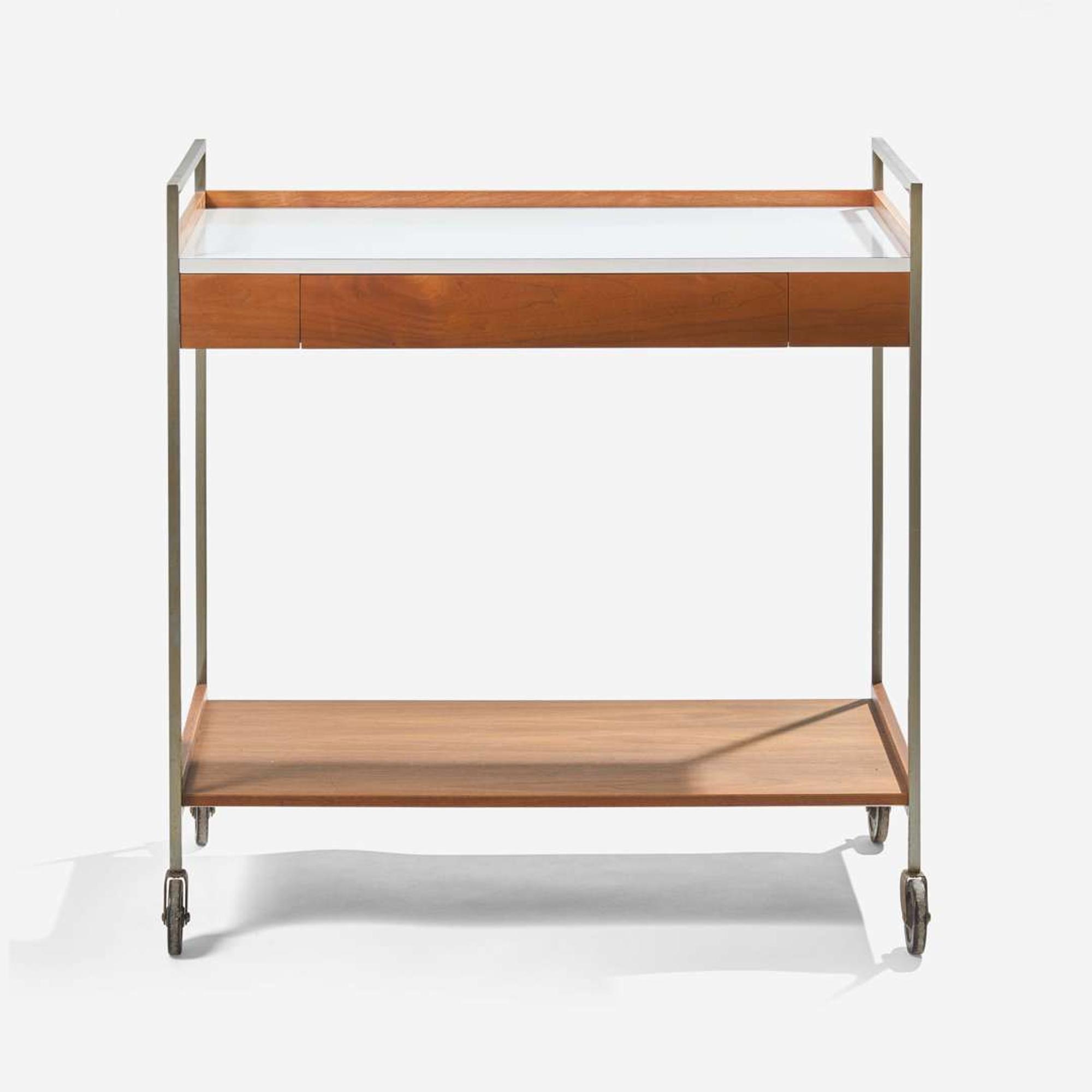 George Nelson (American, 1908-1986) Bar Cart, Model No. 5099, Herman Miller, USA, 1960