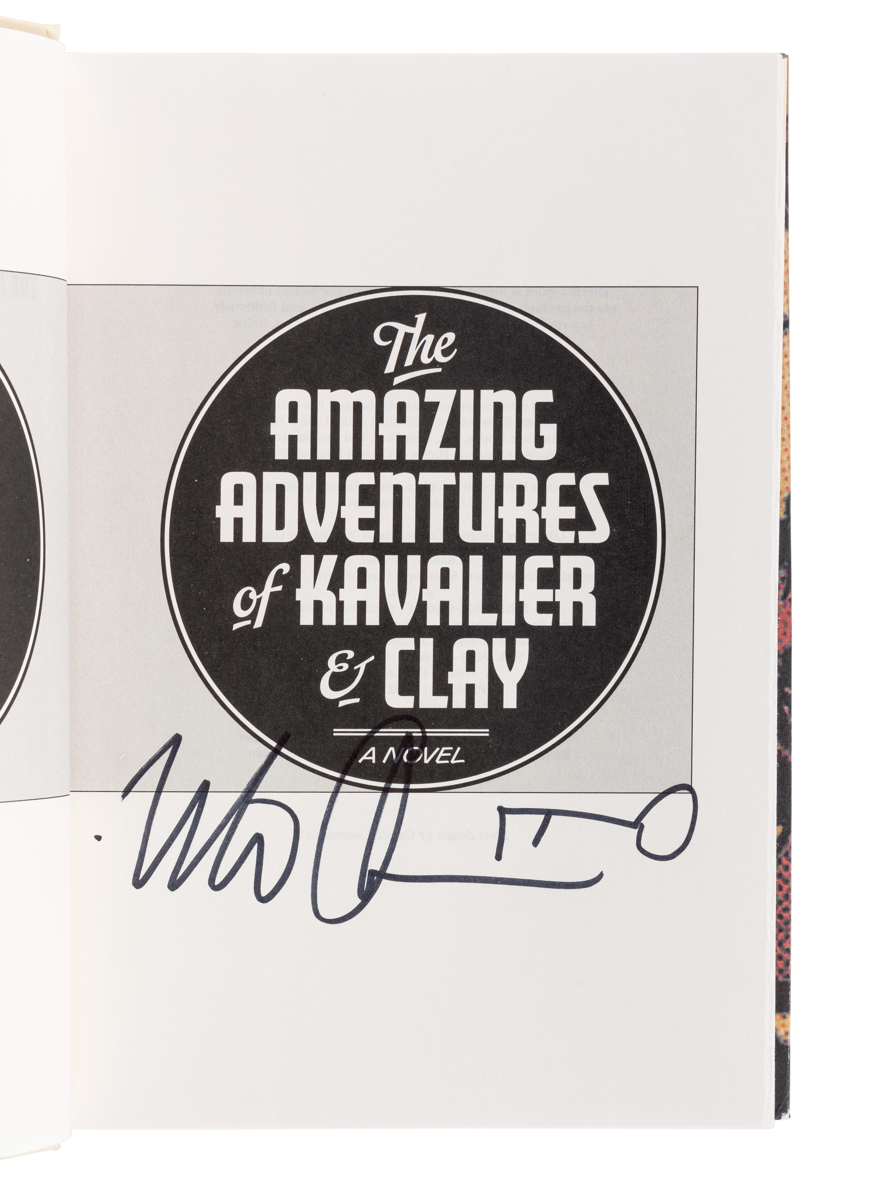CHABON, Michael (b. 1963). A group of 4 novels by Chabon, comprising: