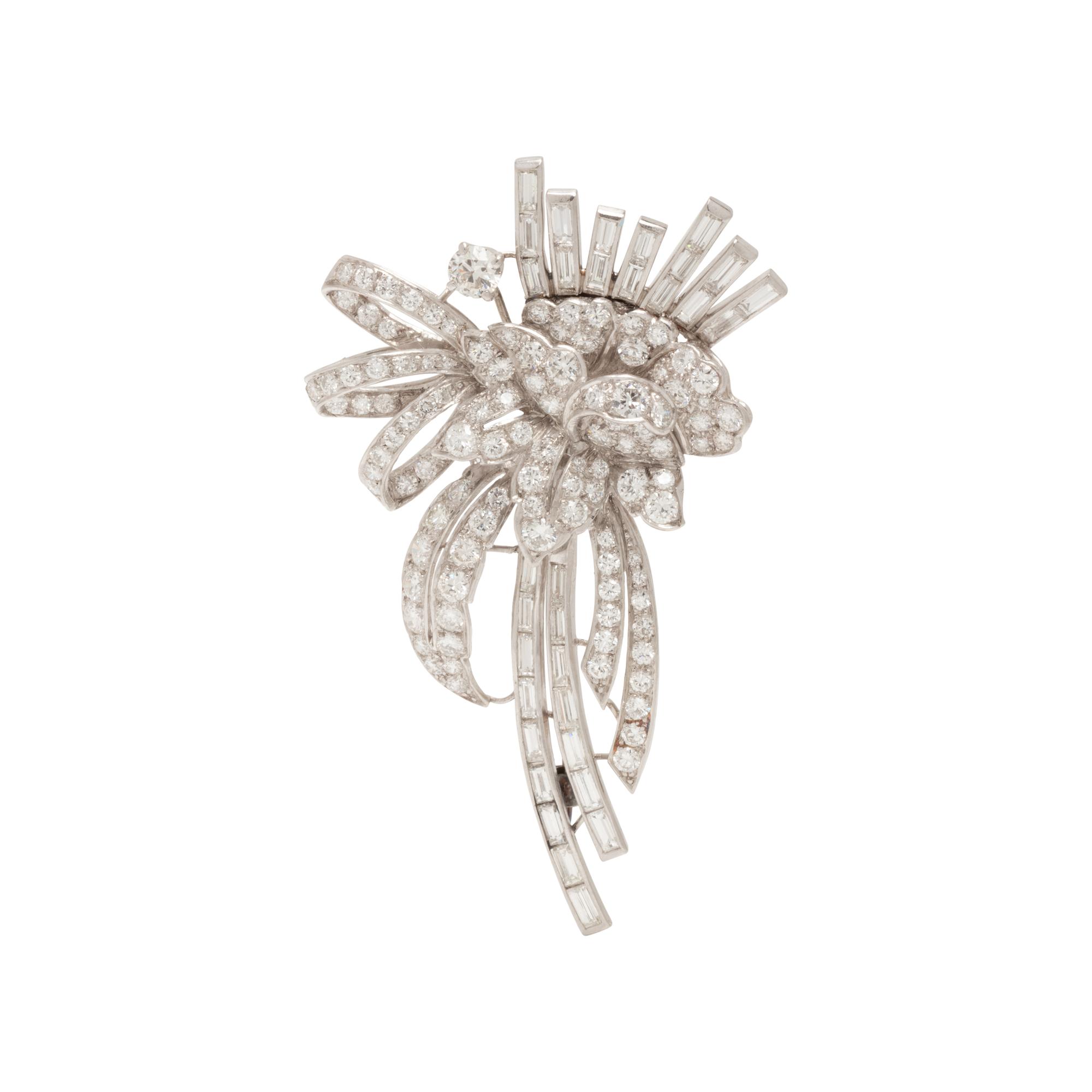 DIAMOND BROOCH