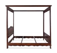 A French Provincial Style Walnut Tester Bed
