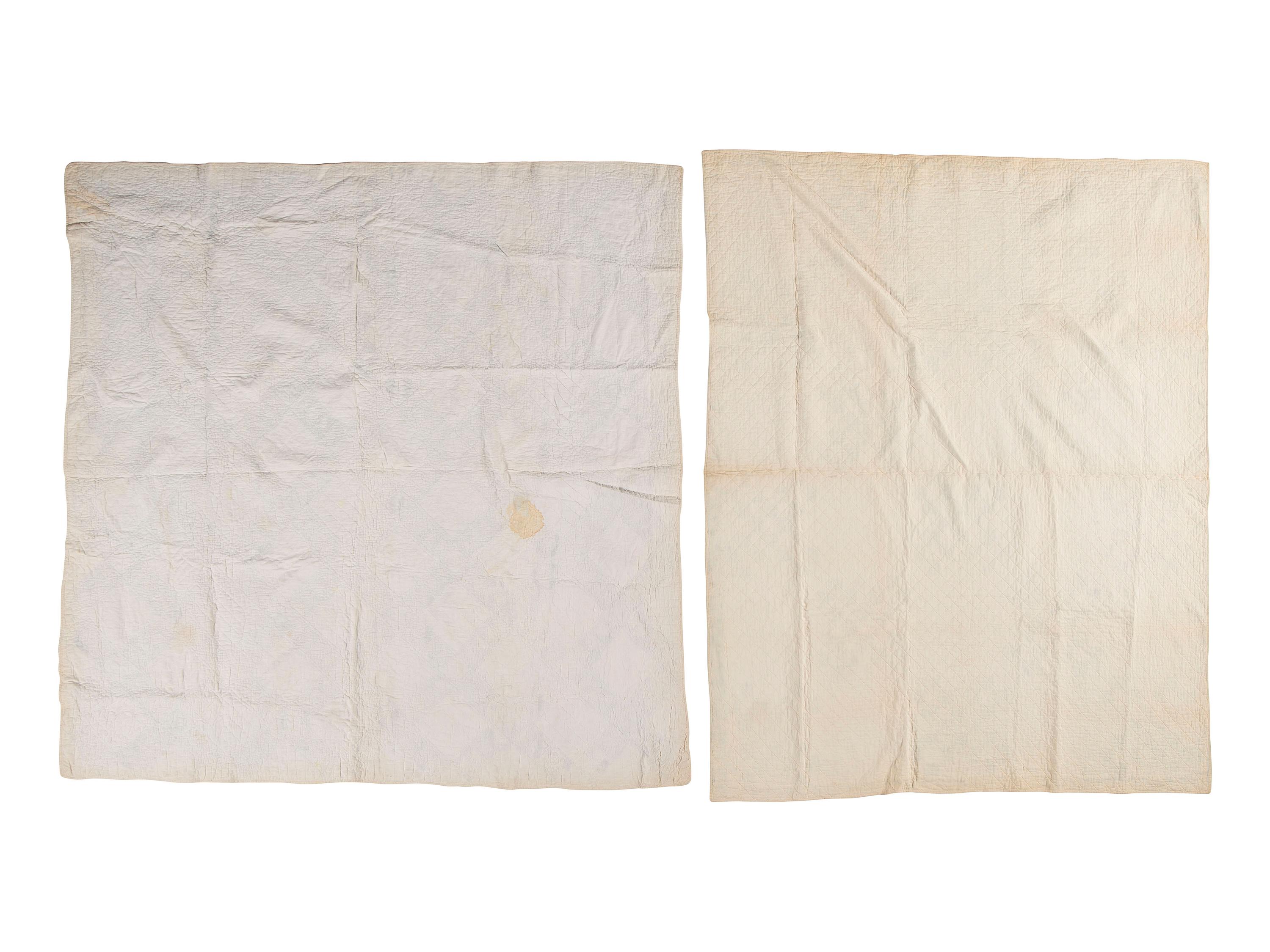 Three Pieced Cotton Quilts