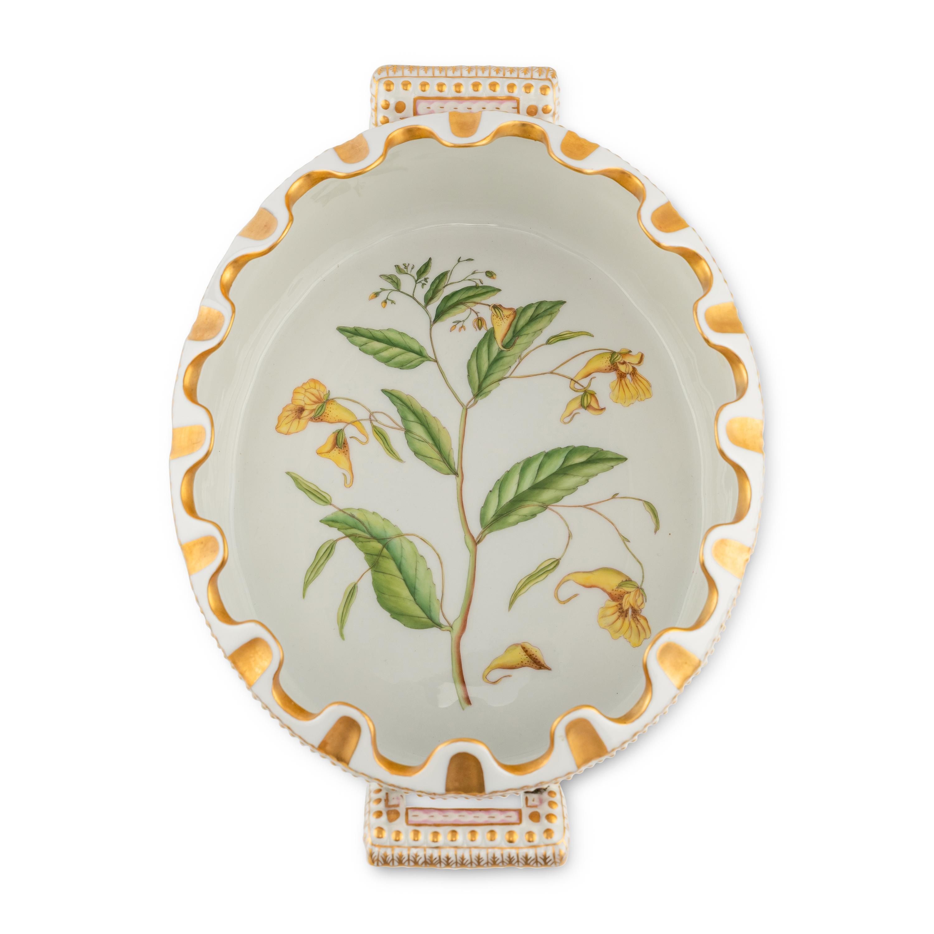 A Royal Copenhagen Flora Danica Porcelain Monteith