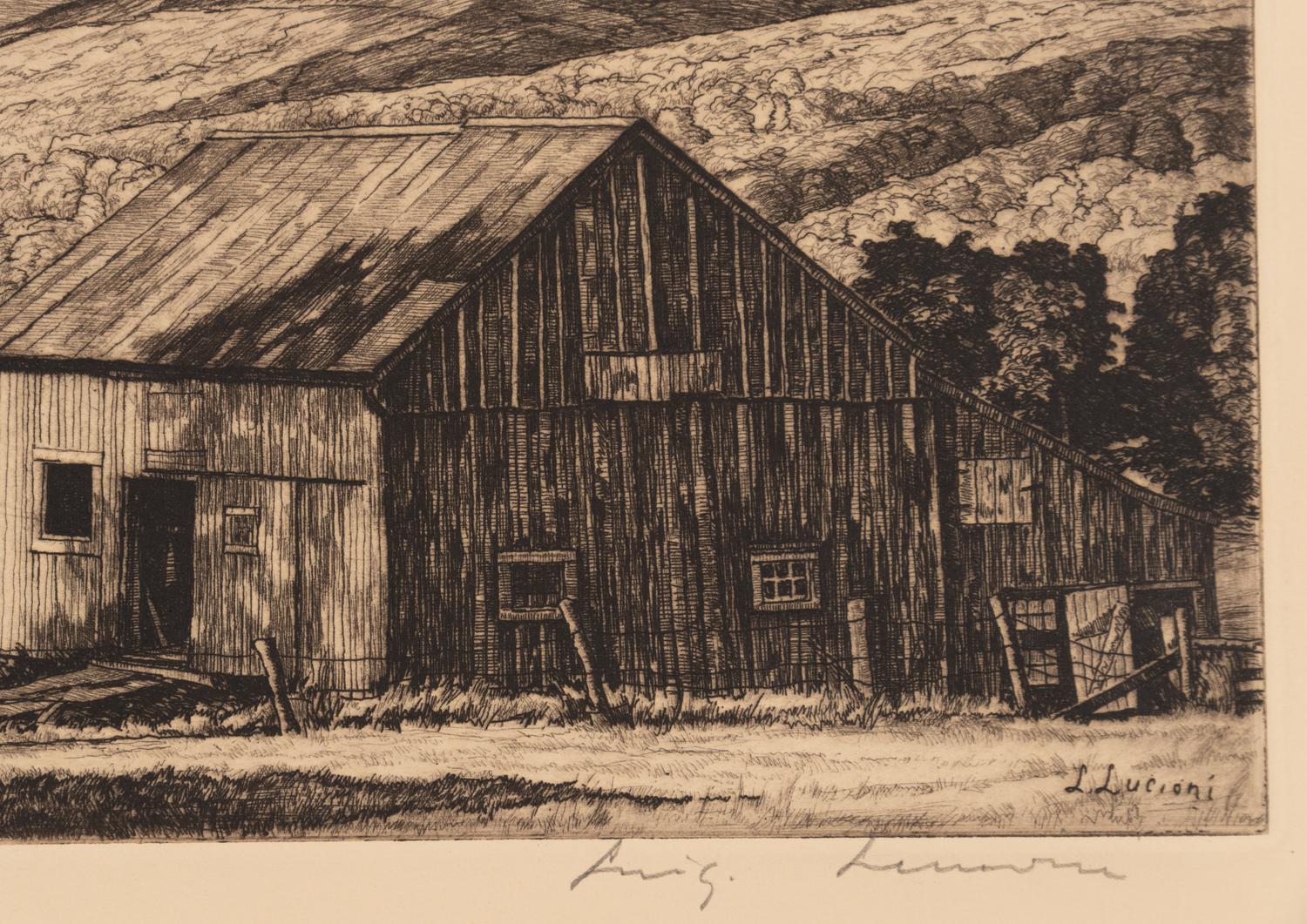 A pair of prints ( Summer Shadows; The Big Haystack )