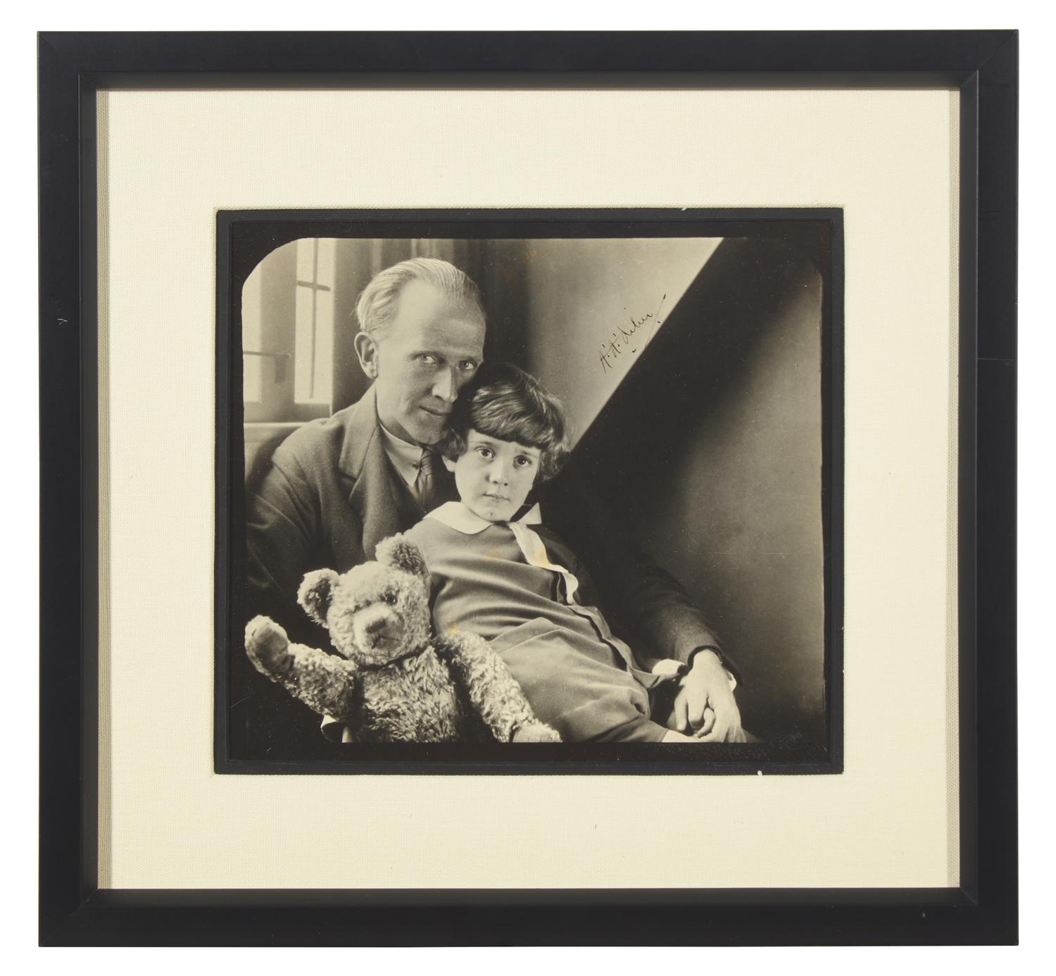 [Children's & Illustrated] [Milne, A.A.] Coster, Howard. Signed Photograph