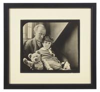 [Children's & Illustrated] [Milne, A.A.] Coster, Howard. Signed Photograph