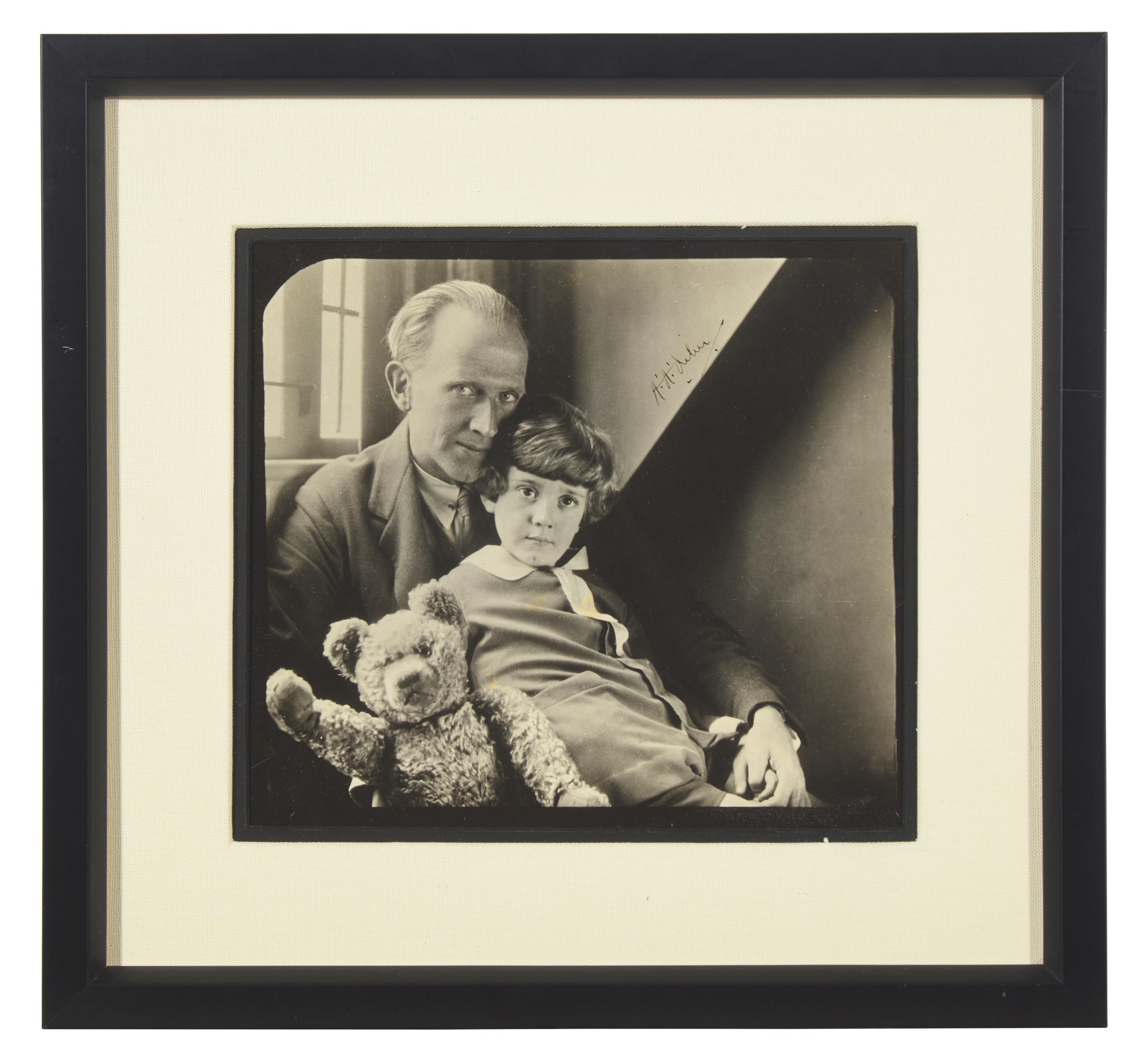 [Children's & Illustrated] [Milne, A.A.] Coster, Howard. Signed Photograph