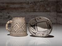 Ancestral Pueblo, Mesa Verde Pottery Mug AND Tularosa Bowl